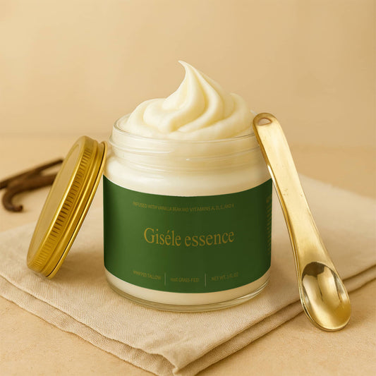 Whipped Grass-Fed Tallow Balm with Vanilla Bean